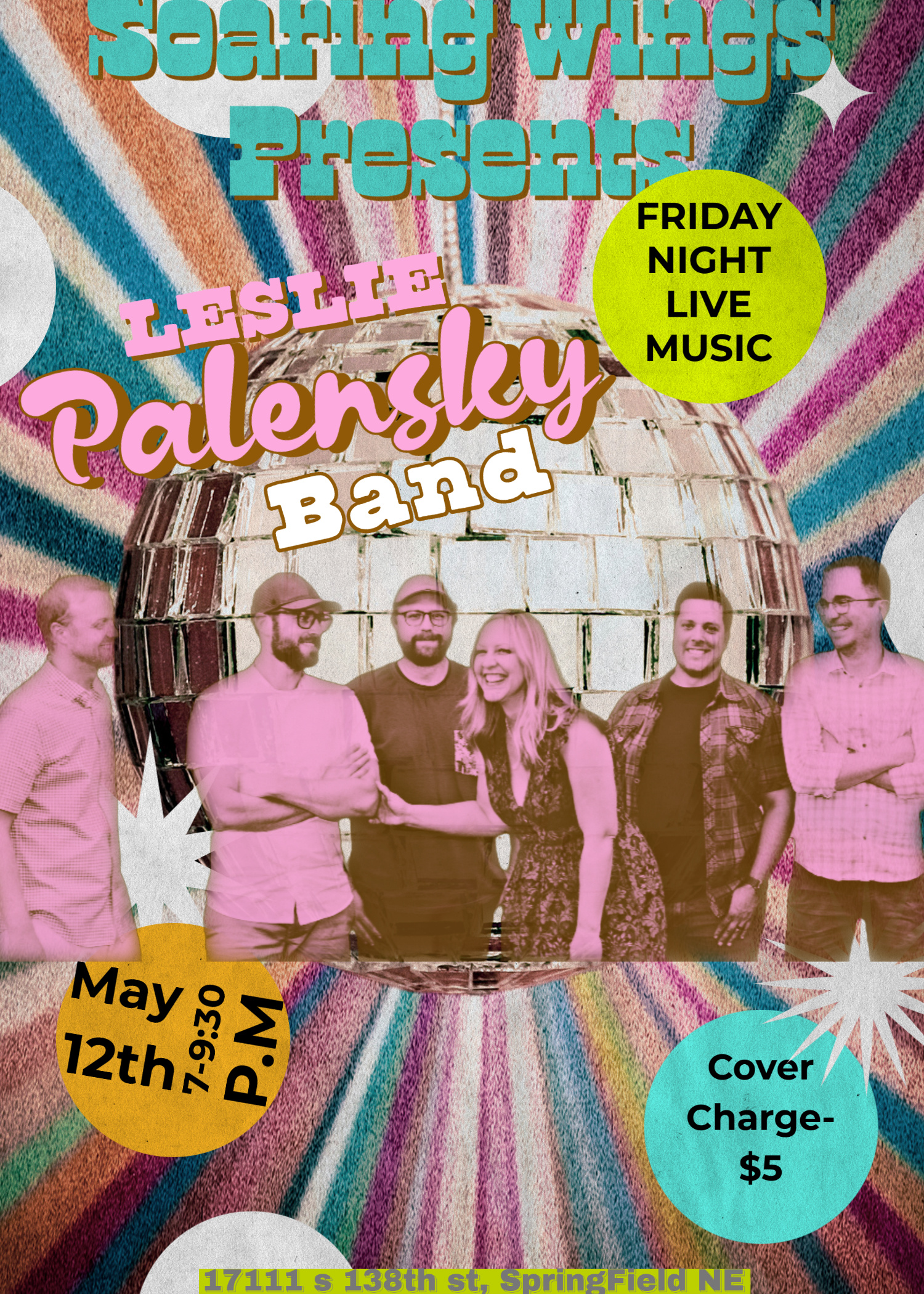 Friday Night Live featuring Leslie Palensky Band